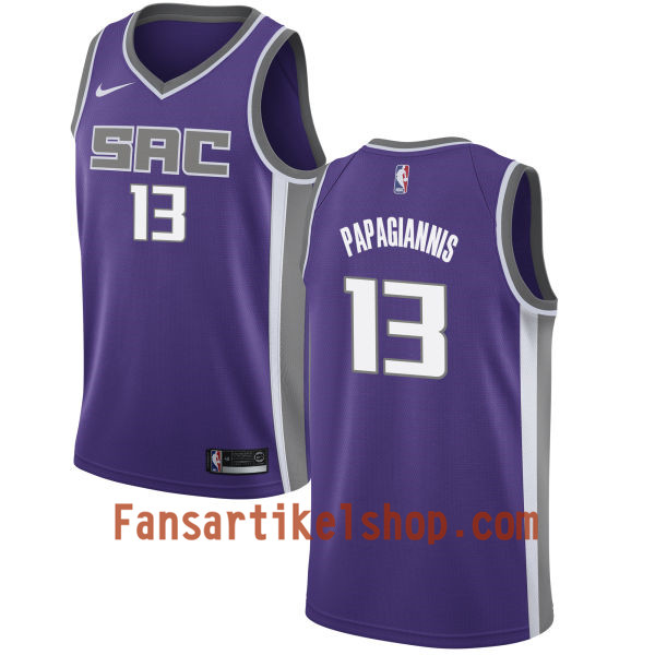 NBA Sacramento Kings Trikot Georgios Papagiannis 13 Nike 2017-18 Lila Swingman - Herren NBA Sacramento Kings Trikot Georgios Papagiannis 13 Nike 2017-18 Lila Swingman - Herren